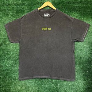 Charli XCX Brat Neon Logo T-shirt size large